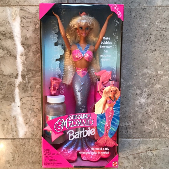 bubbling mermaid barbie